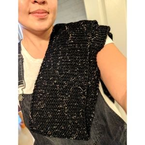 Handknit sweater and matching scarf 🧣